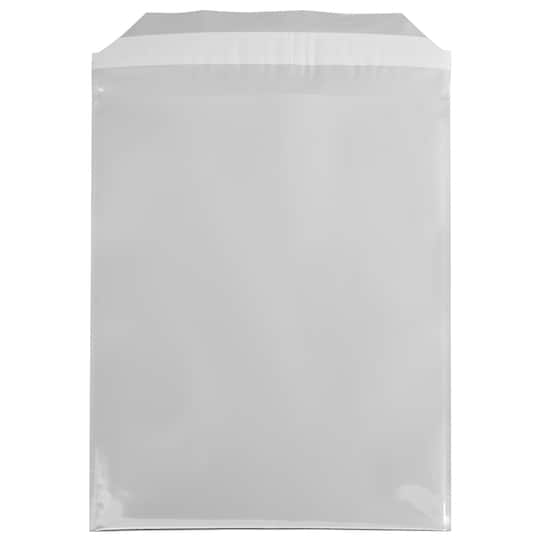 JAM Paper 6.25" x 7.875" Open End Foil Envelopes with Self Adhesive Closure